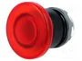 ABB Interruptor de presión rojo MLB-1 22mm