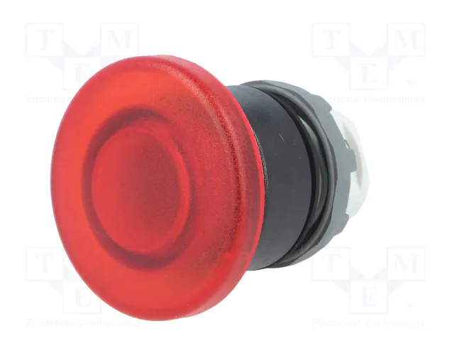 ABB Interruptor de presión rojo MLB-1 22mm