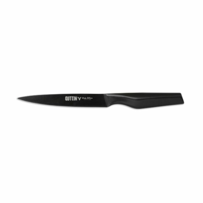 Cuchillo Mondador Quttin Black Edition 13 cm 1,8 mm (8 Unidades)