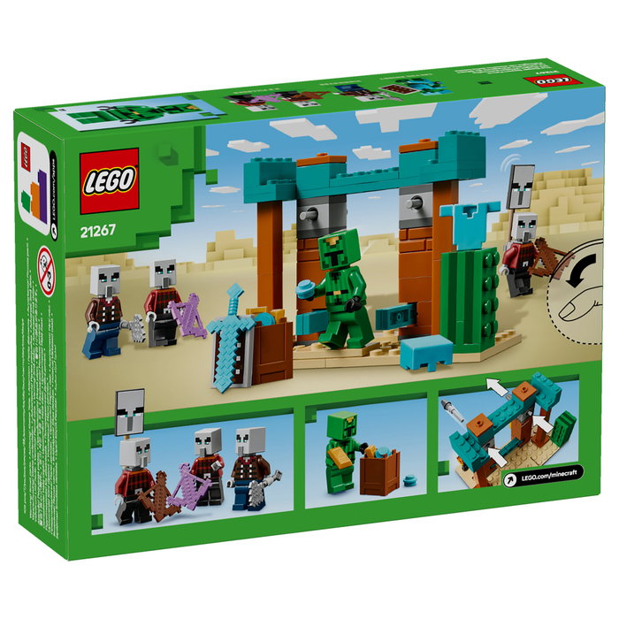 LEGO Minecraft La Patrulla del Desierto de los Maldeanos 21267