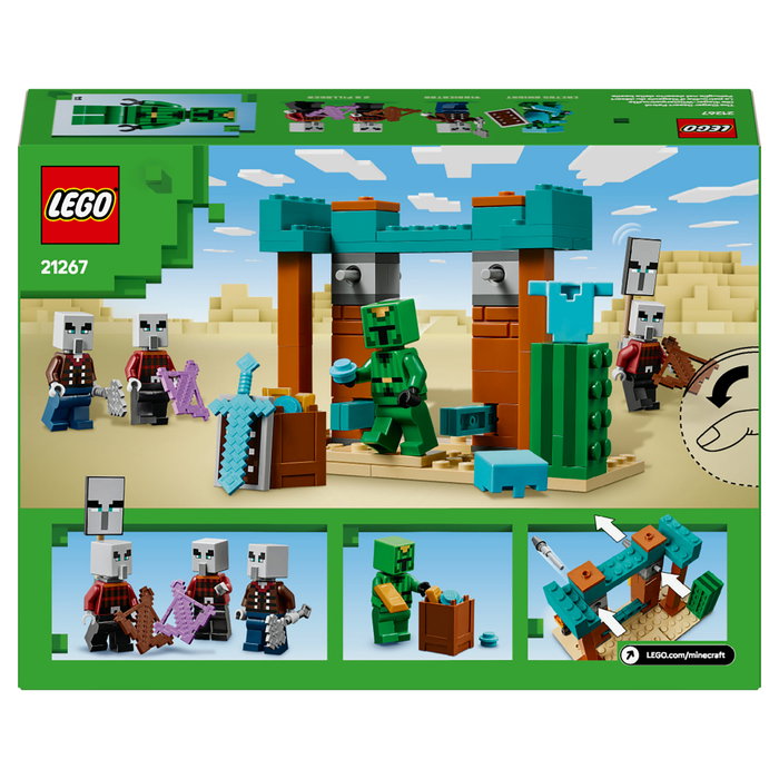 LEGO Minecraft La Patrulla del Desierto de los Maldeanos 21267
