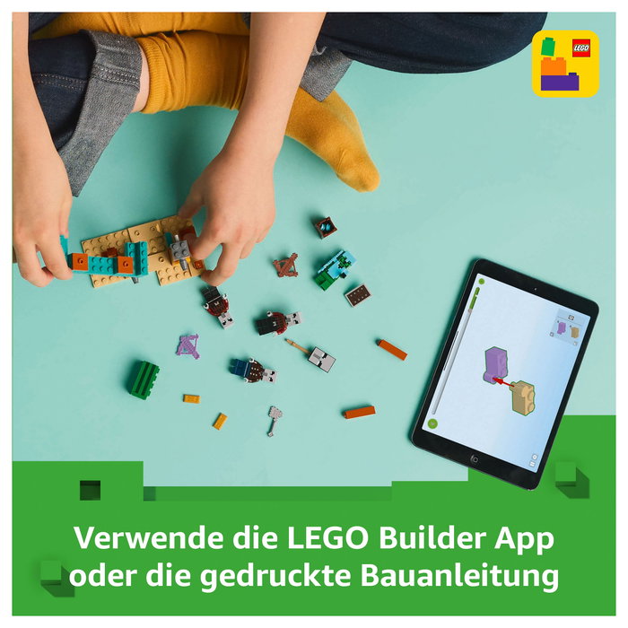 LEGO Minecraft La Patrulla del Desierto de los Maldeanos 21267