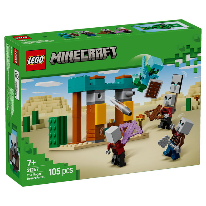 LEGO Minecraft La Patrulla del Desierto de los Maldeanos 21267