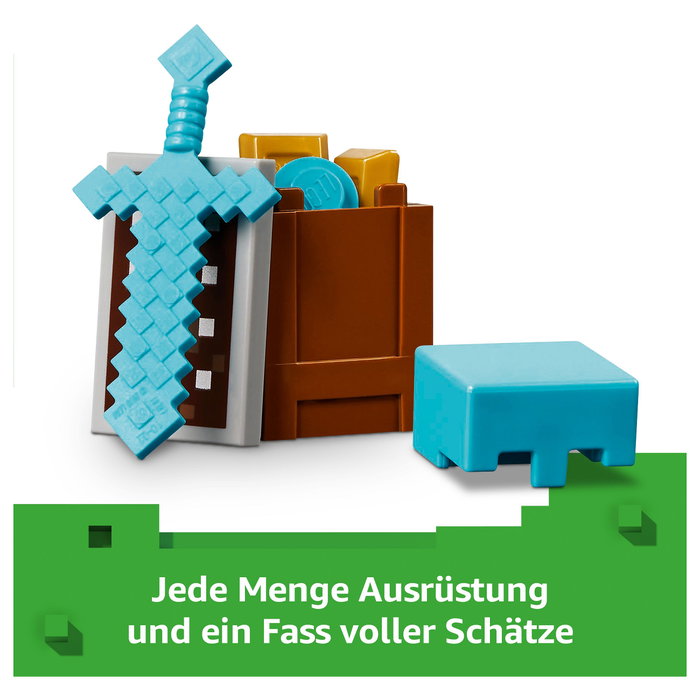 LEGO Minecraft La Patrulla del Desierto de los Maldeanos 21267