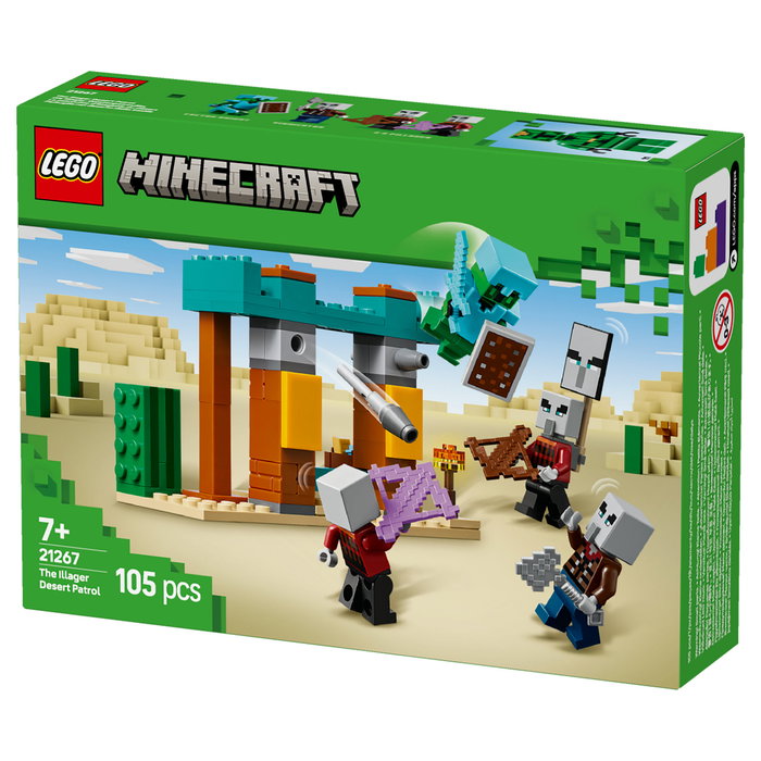 LEGO Minecraft La Patrulla del Desierto de los Maldeanos 21267