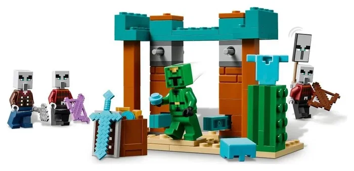 LEGO Minecraft Patrulla del Desierto de los Maldeanos 21267 LEGO Minecraft Patrulla del Desierto de los Maldeanos 21267