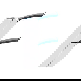 BUSCH-JAEGER BJ 20-02EW-53 Enchufe Empotrable con Tapa Abatible, 2 Tomas, Color Azul/Blanco, IP44, 250V, 16A