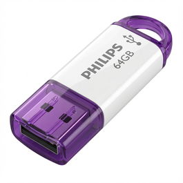 Philips Memoria USB 2.0 2-Pack 64GB Snow Edition Magic Purple