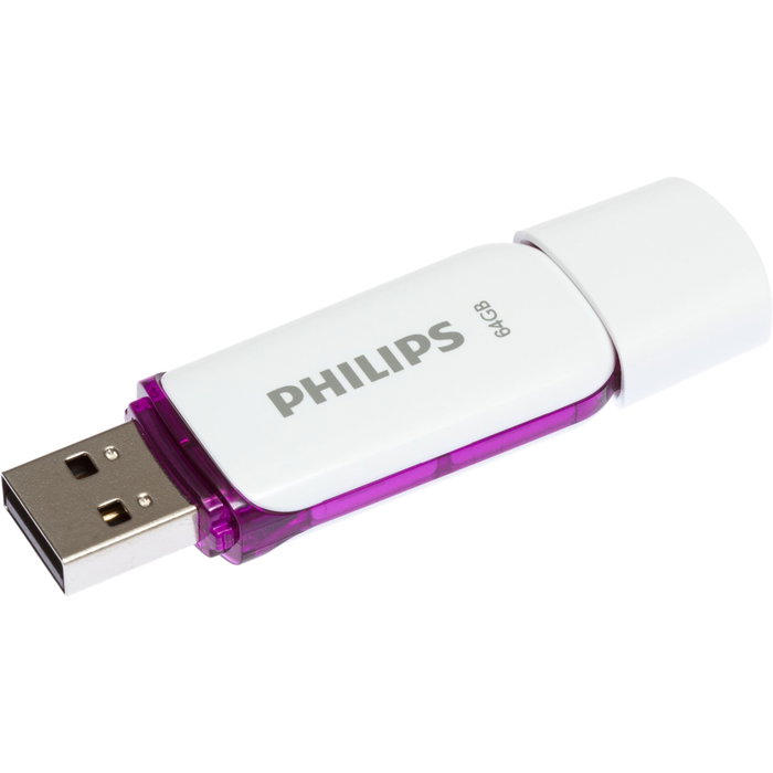 Philips STICK USB 2.0 2-Pack 64GB Snow Edition Magic Purple Philips STICK USB 2.0 2-Pack 64GB Snow Edition Magic Purple
