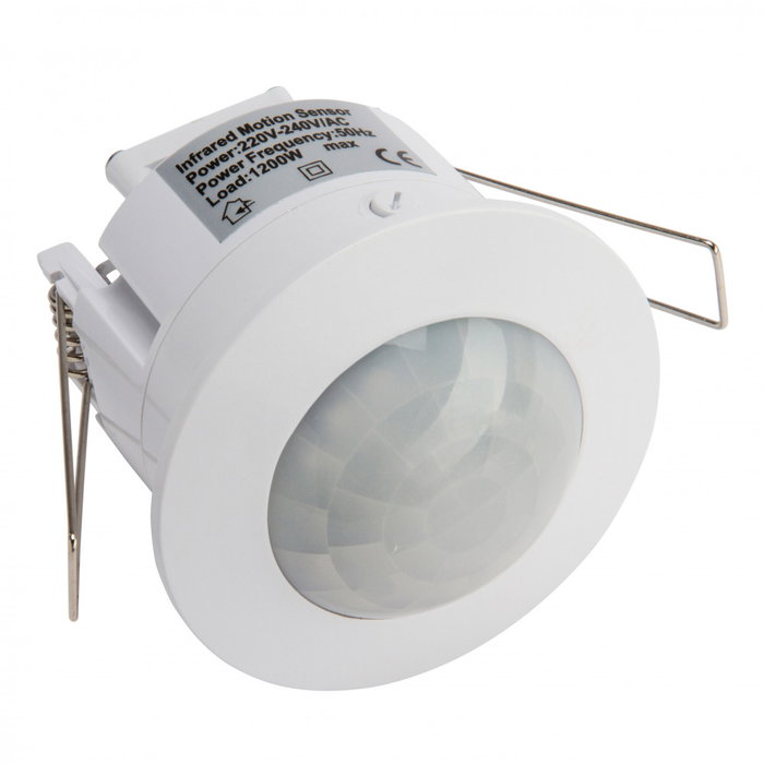 Sensor de Movimiento para Empotrar 360º 1200/300W SB-BS041