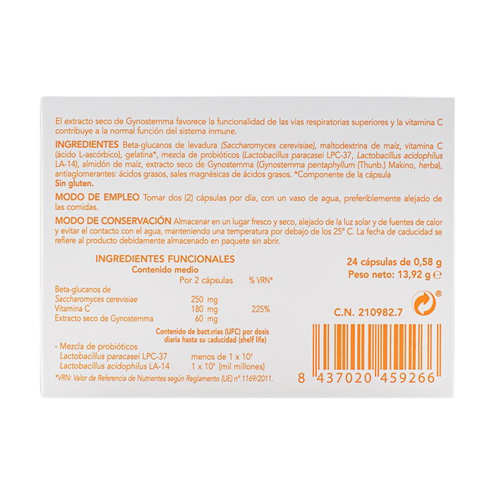 Bromatech Aflugenex Probiótico Inmunidad 24 Cápsulas