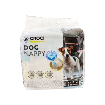Nayeco Pañal para Perro Talla L (34-48 cm), 10 unidades Nayeco Pañal para Perro Talla L (34-48 cm), 10 unidades