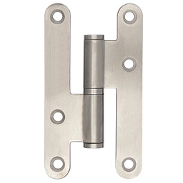 Herrajes Alk Pernio Sin Remate Cabeza Redonda Inoxidable 405/95 Izquierda Acero 201