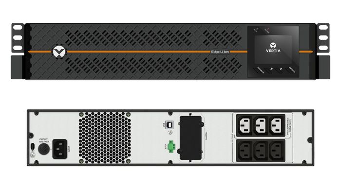 Vertiv Edge Lithium Ion UPS 1500VA 230V Rack/Tower with Li-ion batteries Vertiv Edge Lithium Ion UPS 1500VA 230V Rack/Tower with Li-ion batteries