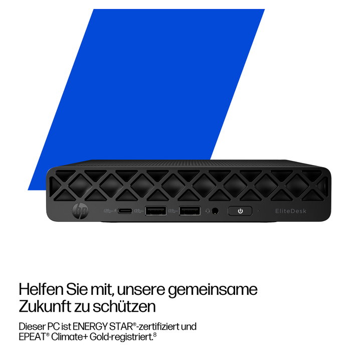 HP EliteDesk 8 Mini G1i CU7 con 32GB RAM, 512GB SSD y Windows 11 Pro