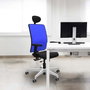 PIQUERAS Y CRESPO Silla de oficina Motilla con mecanismo Sincro/Traslack y cabecero fijo