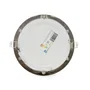 GLED Placa LED Circular 170mm, 12W 1200Lm 2700K Blanco Cálido, Níquel Satinado, IP25, Driver Incluido, Ideal Techo [GL-CL-R12N-WW]
