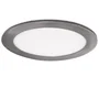 GLED Placa LED Circular 170mm, 12W 1200Lm 2700K Blanco Cálido, Níquel Satinado, IP25, Driver Incluido, Ideal Techo [GL-CL-R12N-WW]