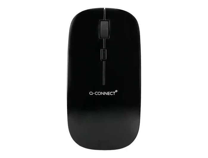 Q-connect Ratón Óptico Inalámbrico Silencioso Negro Q-connect Ratón Óptico Inalámbrico Silencioso Negro