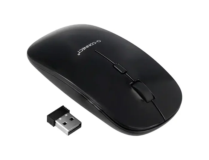 Q-connect Ratón Óptico Inalámbrico Silencioso Negro Q-connect Ratón Óptico Inalámbrico Silencioso Negro