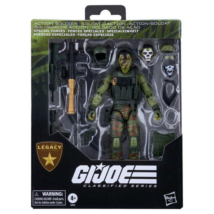 Hasbro G.I. Joe Classified Series Legacy Collection Action Soldier Special Forces 15 cm