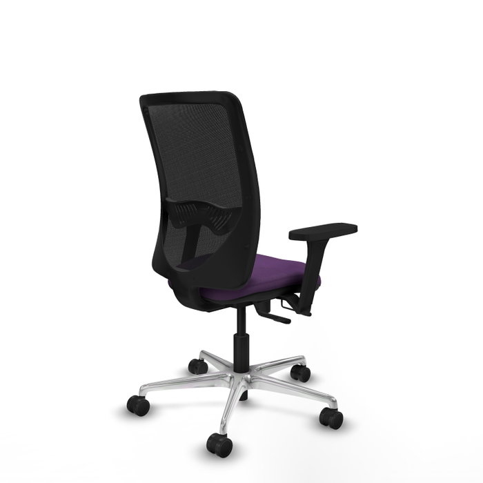 PIQUERAS Y CRESPO Silla de oficina Zulema con mecanismo Sincro/Traslack, Morado y Negro PIQUERAS Y CRESPO Silla de oficina Zulema con mecanismo Sincro/Traslack, Morado y Negro