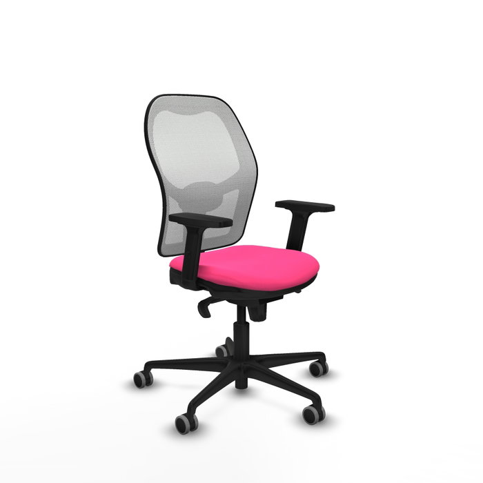 PIQUERAS Y CRESPO Silla de oficina Jorquera Rosa y Blanco PIQUERAS Y CRESPO Silla de oficina Jorquera Rosa y Blanco