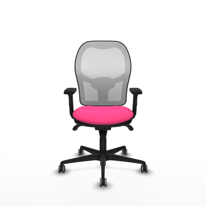 PIQUERAS Y CRESPO Silla de oficina Jorquera Rosa y Blanco PIQUERAS Y CRESPO Silla de oficina Jorquera Rosa y Blanco