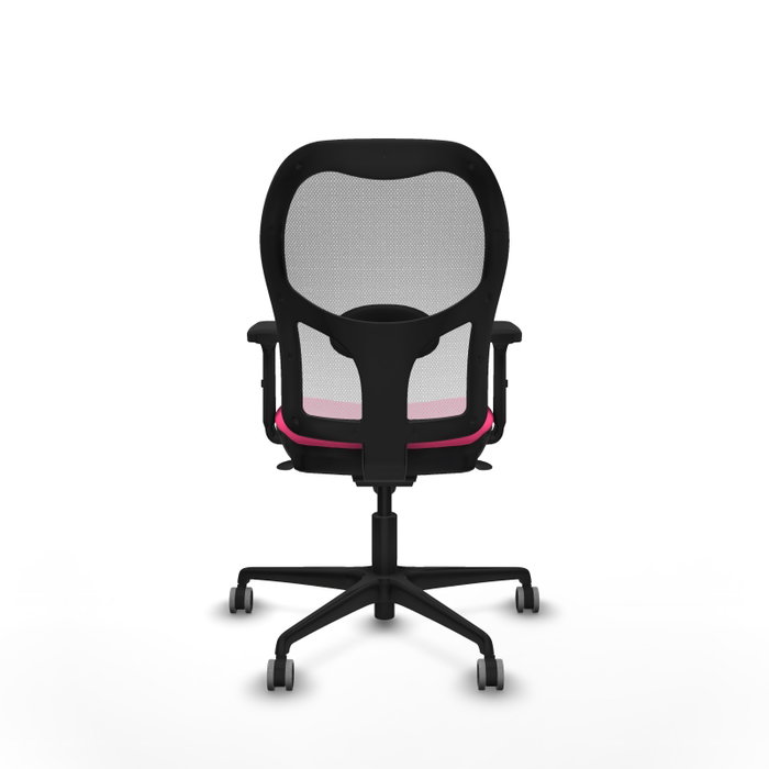 PIQUERAS Y CRESPO Silla de oficina Jorquera Rosa y Blanco PIQUERAS Y CRESPO Silla de oficina Jorquera Rosa y Blanco