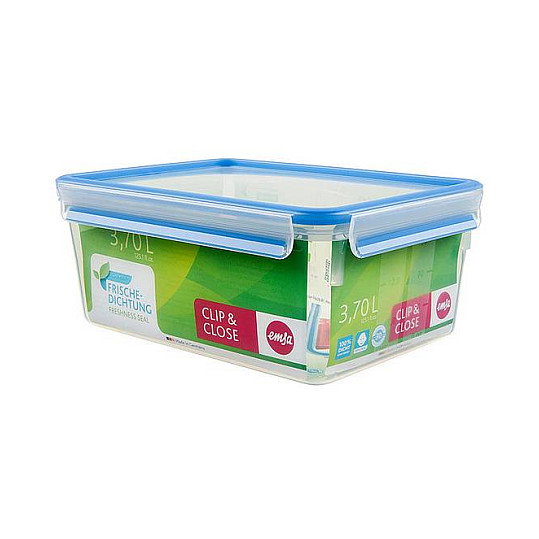 Emsa 508546 Caja de conservación rectangular con tapa, 3.7 litros Emsa 508546 Caja de conservación rectangular con tapa, 3.7 litros