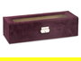 Giftdecor Caja Relojero 6 Huecos con Llave Burdeos 30.5 x 11.5 x 8.5 cm (Set de 6)