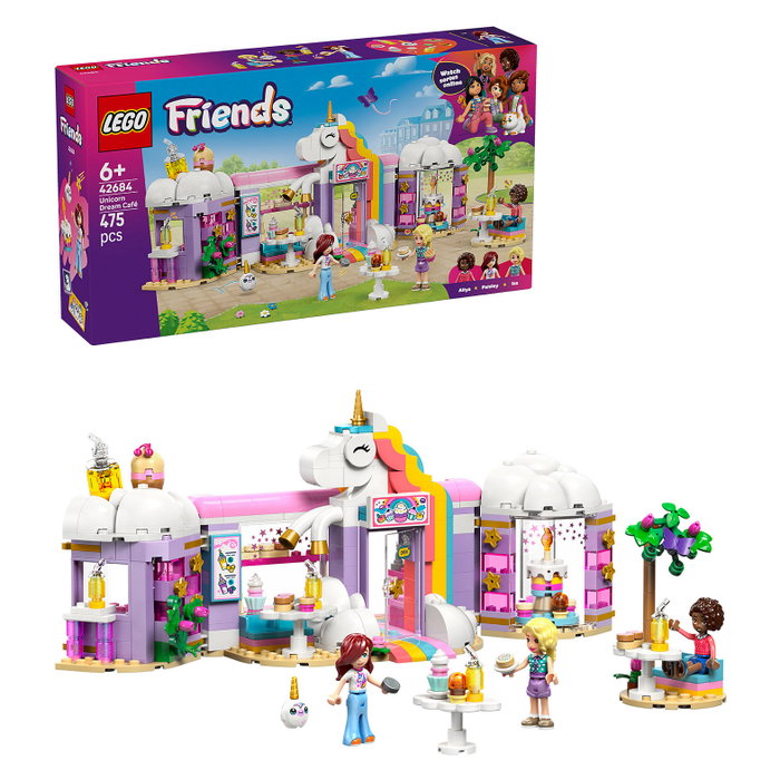 LEGO Friends 42684 Cafetería Sueños de Unicornio LEGO Friends 42684 Cafetería Sueños de Unicornio