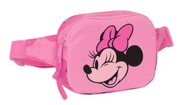 Riñonera Minnie Mouse Loving Rosa 14 x 11 x 4 cm
