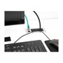 DeLOCK Entrada de cables con cepillo y 2 x RJ45 Keystone modular Cat.6 de aluminio
