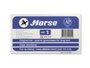 Horse Tampon num.1 95x165mm azul