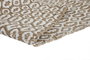 DKD Home Decor Alfombra Boho Marron Blanco 175 x 75 cm Yute Poliester Algodon