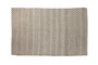DKD Home Decor Alfombra Boho Marron Blanco 175 x 75 cm Yute Poliester Algodon