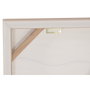 DKD Home Decor Set de 2 Cuadros de Lienzo y MDF Moderno Blanco