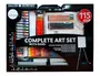 Lapices Daler Rowney Set Arte Completo Con Caballete De 115 Piezas