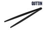 Quttin Pinzas Nylon Negra 31 cm x 6,9 cm x 2 cm (24 Unidades)