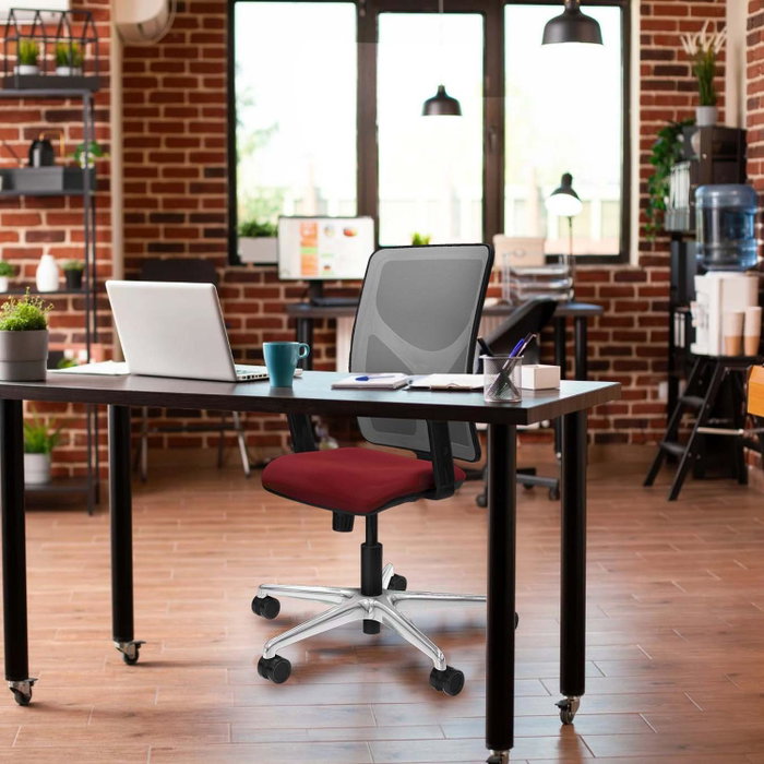 PIQUERAS Y CRESPO Silla de oficina Motilla con mecanismo Sincro Verde botella y Gris PIQUERAS Y CRESPO Silla de oficina Motilla con mecanismo Sincro Verde botella y Gris