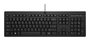 HP Teclado 125 Alámbrico - Distribución Nórdica (Nordic) para Productividad Diaria