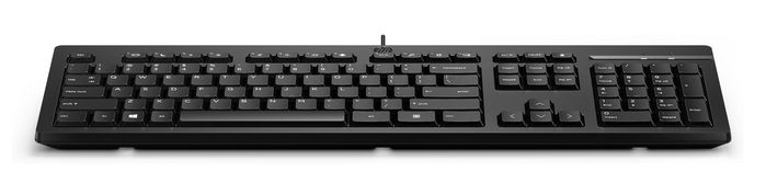 HP Teclado 125 Alámbrico - Distribución Nórdica (Nordic) para Productividad Diaria HP Teclado 125 Alámbrico - Distribución Nórdica (Nordic) para Productividad Diaria