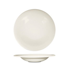 Summa Valet Gourmet Plato Sky 23 cm, Vitro Porcelana, Color Marfil, Vajilla (Set de 6)