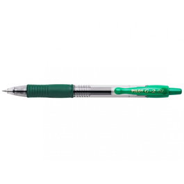Pilot Bolígrafo Retráctil G2 07 Verde (BL-G2-7-G) - BLG27G