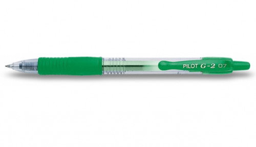 Pilot G2 Bolígrafo de Gel Retráctil Verde 0,7 mm Pilot G2 Bolígrafo de Gel Retráctil Verde 0,7 mm