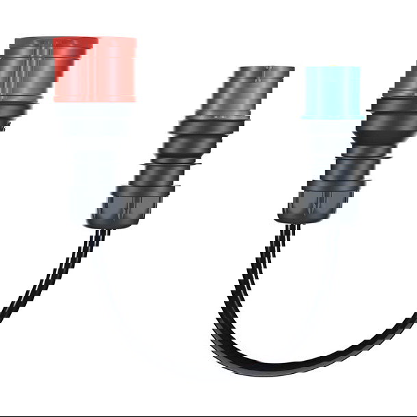 go-eCharger Gemini flex Adaptador 11 kW, Set 3 piezas (Negro, 30cm) go-eCharger Gemini flex Adaptador 11 kW, Set 3 piezas (Negro, 30cm)