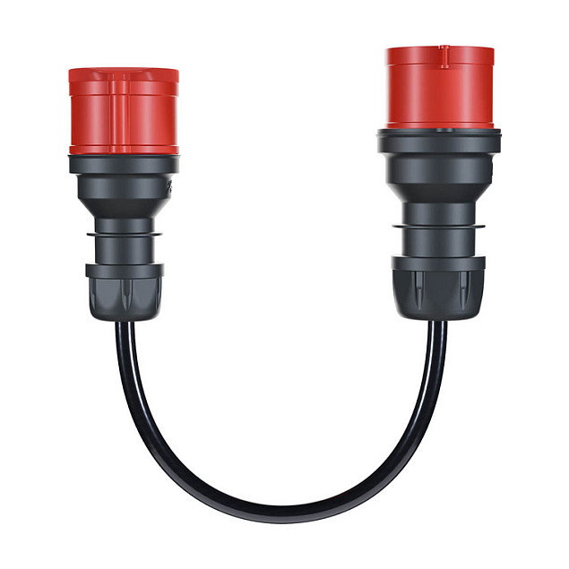 go-eCharger Gemini flex Adaptador 11 kW, Set 3 piezas (Negro, 30cm) go-eCharger Gemini flex Adaptador 11 kW, Set 3 piezas (Negro, 30cm)