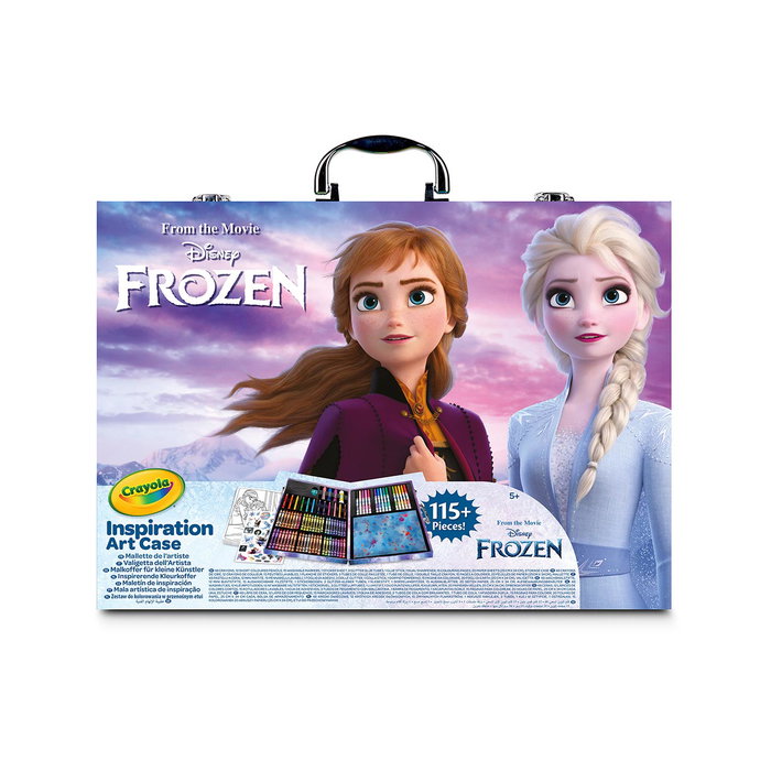 CRAYOLA Maletín del Artista Frozen 115 Piezas CRAYOLA Maletín del Artista Frozen 115 Piezas