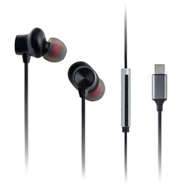 Panasonic RP-TCM225DEK Auriculares in-ear USB-C Negro